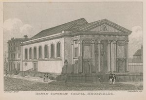 Capilla católica romana en Moorfields