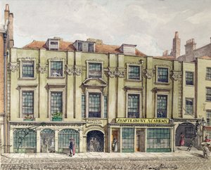 Casa Shaftesbury, Aldersgate Street, Londres, 1819