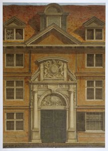 Blackwell Hall, Ciudad de Londres, 1819 de Robert Blemmell Schnebbelie