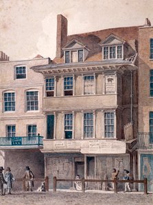 George Inn, West Smithfield, Londres, c. 1830 de Robert Blemmell Schnebbelie
