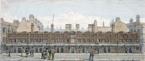 Calle Monkwell, Londres, 1818 de Robert Blemmell Schnebbelie