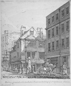Rectoría de St Katherine Coleman, Fenchurch Street, Ciudad de Londres de Robert Blemmell Schnebbelie