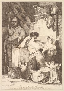 Disfrutando de la felicidad doméstica, 15 de noviembre de 1779 de Robert Blyth