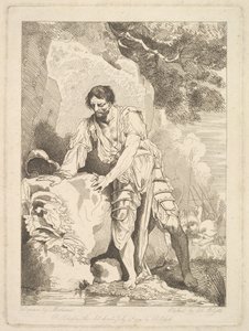 Retirada de Heridos de la Batalla, 19 de julio de 1779 de Robert Blyth