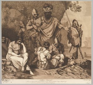 Funeral de soldados de La vida y muerte de un soldado, 1 de mayo de 1781 de Robert Blyth