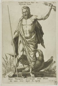 Júpiter, placa 2 de Parnassus Biceps de Robert Boissard
