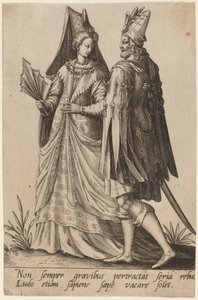 Non semper gravibus... de Robert Boissard after Jean Jacques Boissard