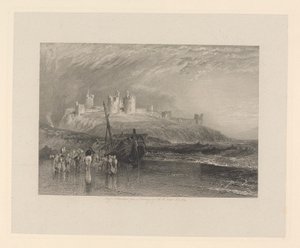 Castillo de Dunstanborough, Northumberland de Robert Brandard