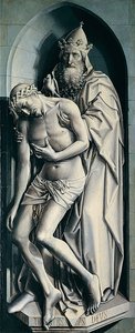 Los paneles de Flémalle: La Santísima Trinidad de Robert Campin