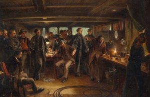 Esperando la Respuesta, ca. 1866 de Robert Charles Dudley