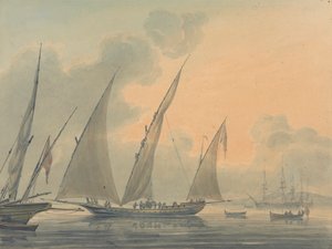 Navegación en el Mediterráneo de Robert Cleveley