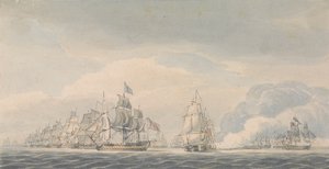 La batalla del cabo de San Vicente de Robert Cleveley