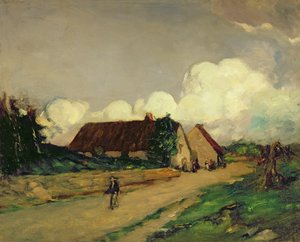 Antiguas casas de campo de Bretaña de Robert Cozad Henri