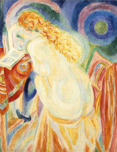 Lectura de desnudos femeninos de Robert Delaunay