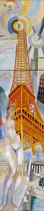 La Ciudad de París, la Mujer y la Torre Eiffel, 1925