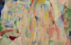 La ciudad de París, Esbozo de Robert Delaunay