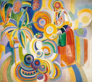 Mujer portuguesa, 1916 de Robert Delaunay