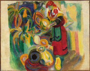 Estudio para "La Grande Portugaise de Robert Delaunay
