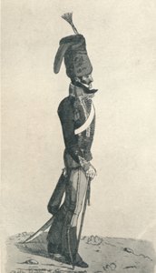 George Augustus Quentin, oficial de los Húsares del 10º, o del Príncipe de Gales de Robert Dighton