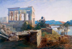 Philae, Egipto, siglo XIX de Robert Dighton