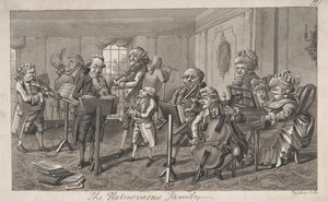 La familia armoniosa de Robert Dighton