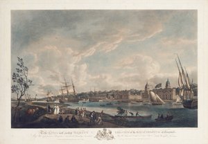 Vista del Hospital Real en Greenwich