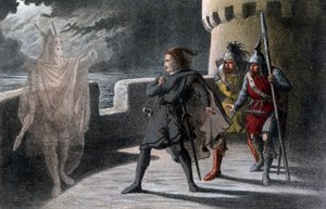 Una escena de Macbeth, siglo XVII