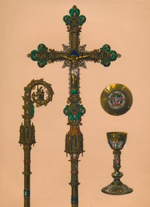 Objetos para uso eclesiástico por E.C. Trioullier, París, 1893 de Robert Dudley