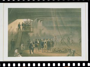 Visita del Príncipe de Gales al SS Great Eastern en Sheerness, 24 de mayo de Robert Dudley