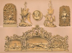 Tallados en madera, 1893 de Robert Dudley