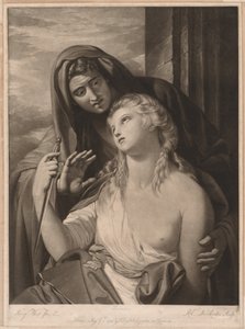 Muerte de Lucrecia, 1770 de Robert Dunkarton