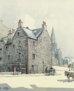 Glasgow: Provands Lordship (litografía en color)