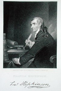 Francis Hopkinson (1738-91) grabado por James Barton Longacre (1794-1869) de Robert Edge (after) Pine