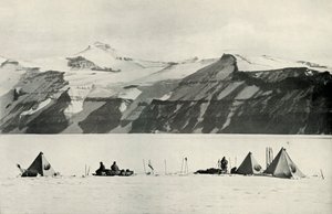 Campamento bajo la Cordillera Salvaje, 20 de diciembre de 1911 de Robert Falcon Scott