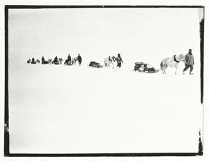 Ponis en marcha, Gran Barrera de Hielo, 2 de diciembre