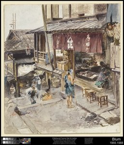 Una calle en Ikao, Japón, III de Robert Frederick Blum