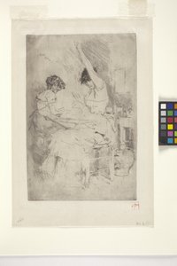 Ensartadores de cuentas, Venecia (aguafuerte)