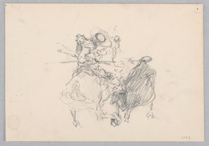 Corrida de toros, España de Robert Frederick Blum