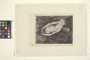 Figura de hombre (tinta) de Robert Frederick Blum