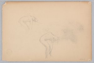 Estudio para una mujer bailando, "Moods to Music," Mendelssohn Glee Club, Nueva York, NY