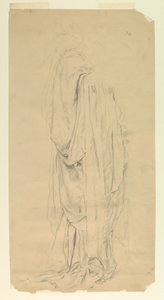 Estudio para una mujer, "Festival de la Vendimia," Mendelssohn Glee Club, Nueva York, NY de Robert Frederick Blum