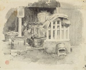 Donde se vende sake, 1890 de Robert Frederick Blum