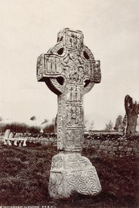 La Cruz Alta del Norte en Castledermot, Co. Kildare, Irlanda de Robert French
