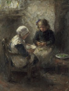 Desgranando guisantes de Robert Gemmell Hutchison