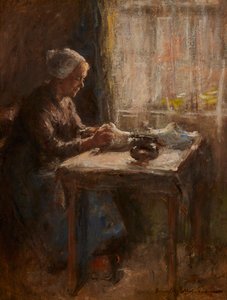 Junto a la ventana de Robert Gemmell Hutchison