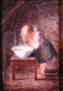 El lavado matutino, c.1900 de Robert Gemmell Hutchison