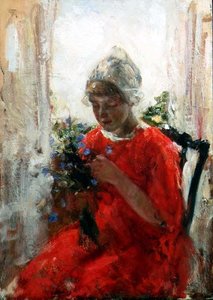 El vestido rojo de Robert Gemmell Hutchison