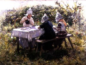 La fiesta del té de Robert Gemmell Hutchison