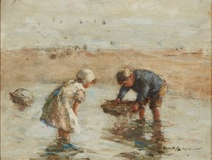 Jóvenes pescadores