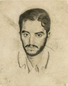 Autorretrato, c. 1905 de Robert Genin